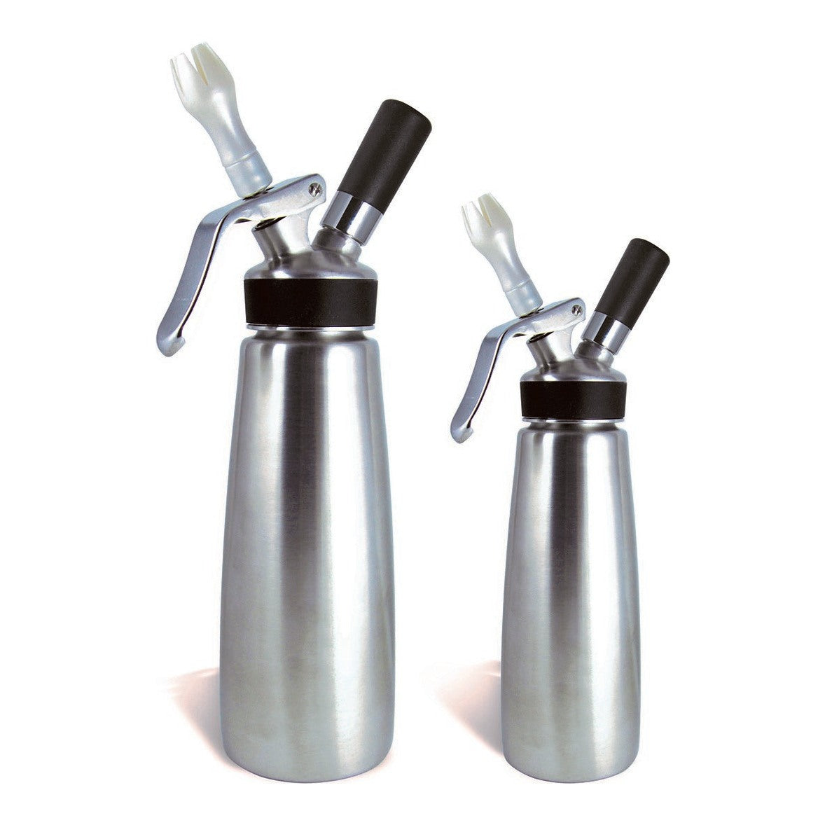 BestWhip CGB0003 - Barista Pro Cream Whipper, 500ml or 1 Litre, Stainless Steel