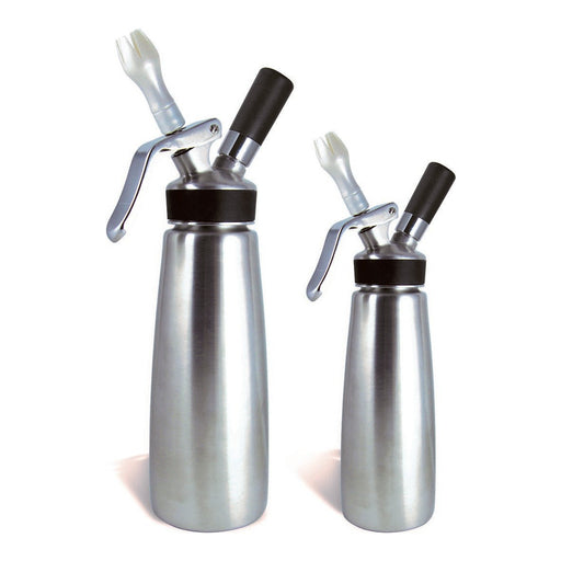 BestWhip CGB0003 - Barista Pro Cream Whipper, 500ml or 1 Litre, Stainless Steel