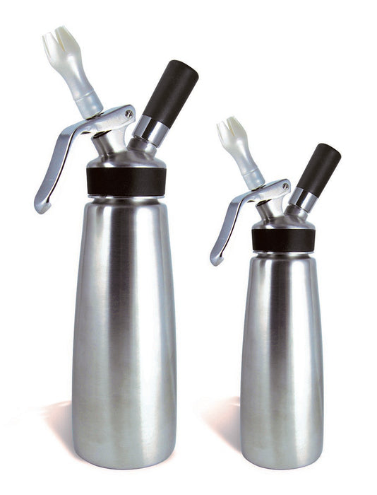 BestWhip CGB0003 - Barista Pro Cream Whipper, 500ml or 1 Litre, Stainless Steel
