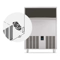 Icematic C90DP-A - 90kg Under Counter Self Contained Ice Machine with Drain Pump