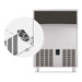 Icematic C90DP-A - 90kg Under Counter Self Contained Ice Machine with Drain Pump