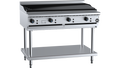 B+S Black CBR-12 - 1200mm Gas Char Broiler on Stand