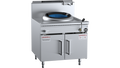 B+S Black CCF-HP1S - 800mm Hi Pac Gas Wok, Range Height 1030mm