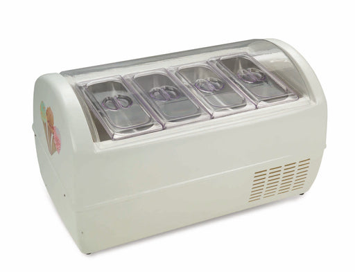 Tecnocrio CFT0004 - Baby Countertop Ice Cream Freezer, 4 x 5L Tubs