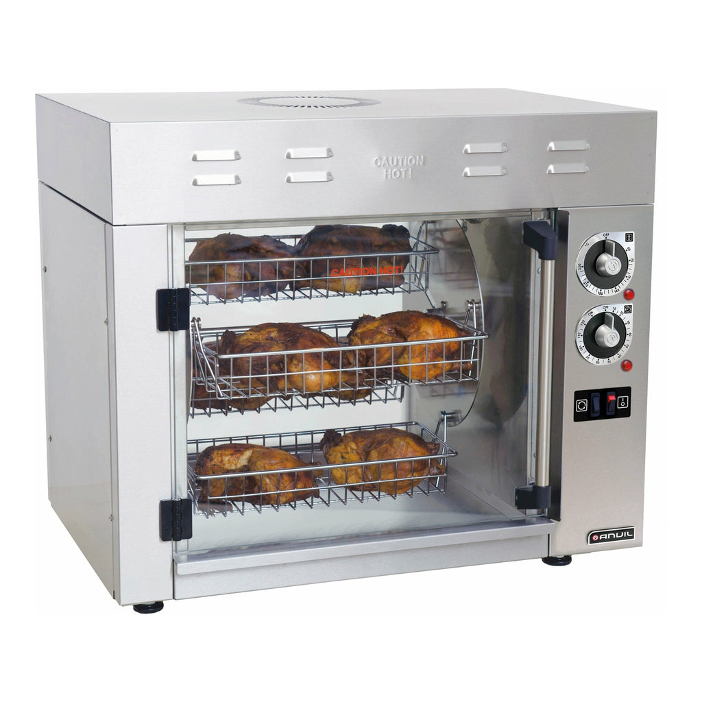 Anvil CGA0008 - 8 Bird Electric Chicken Rotisserie