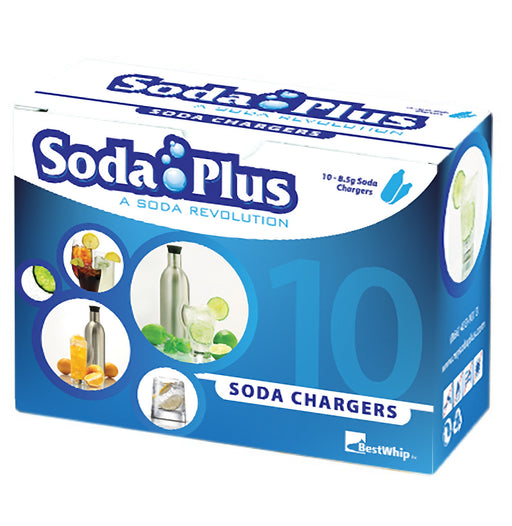 BestWhip CGB9999 - Soda Chargers, 8g CO2, Pack of 10