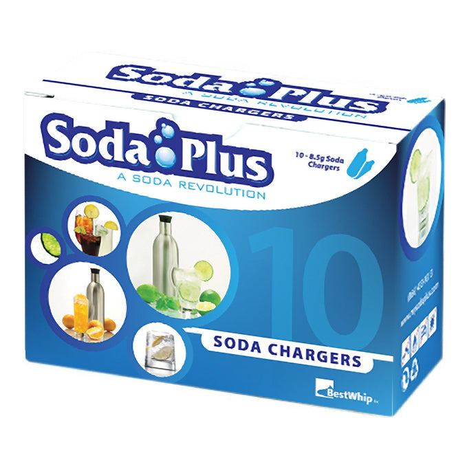 BestWhip CGB9999 - Soda Chargers, 8g CO2, Pack of 10