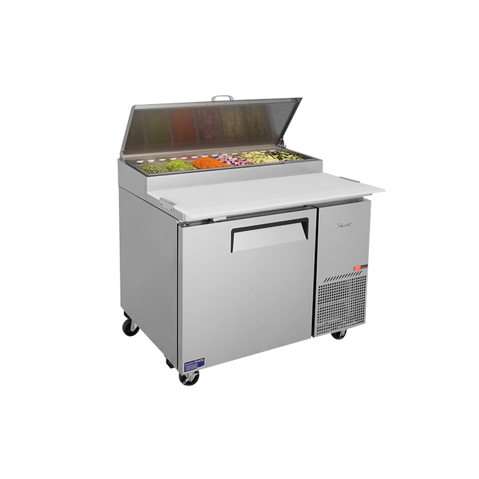 Turbo Air CTPR-44SD-N - 1 Door Pizza Prep Fridge 1117mm 396L