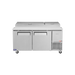 Turbo Air CTPR-67SD-N - 2 Door Pizza Prep Fridge 1702mm 566L
