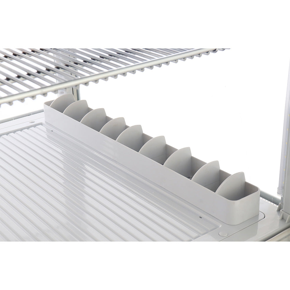 ICS Pacific Como 500 - Four-Sided Glass Upright Display Fridge 500L