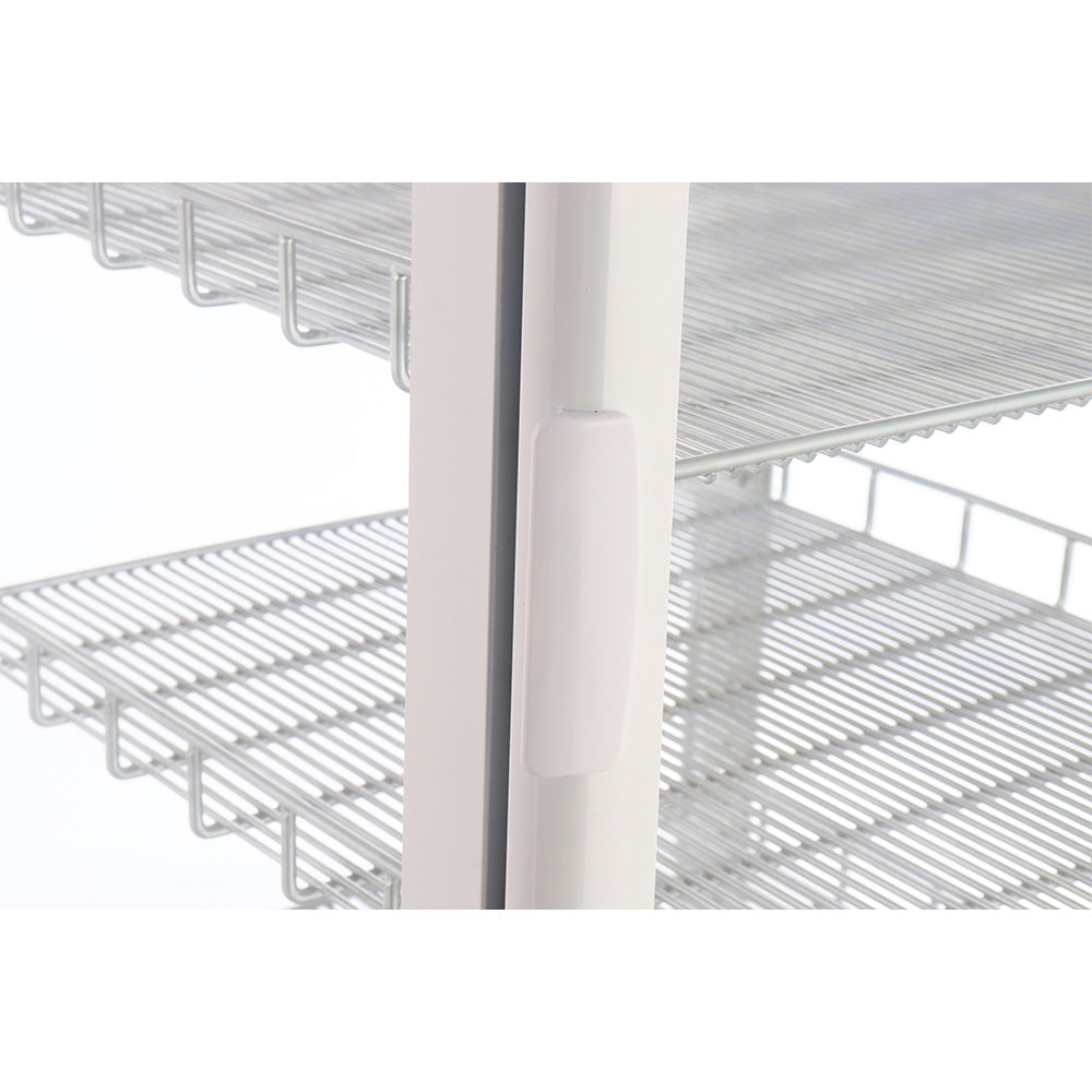 ICS Pacific Como 500 - Four-Sided Glass Upright Display Fridge 500L