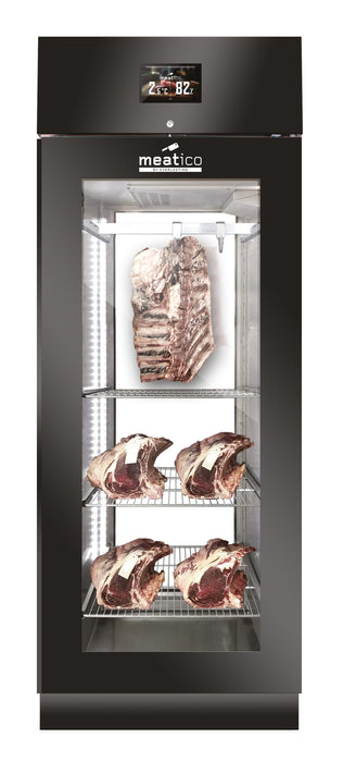 Everlasting DAE0702 - Meatico Panorama Dry Age Meat Cabinet, 1 Door, Glass Front & Back