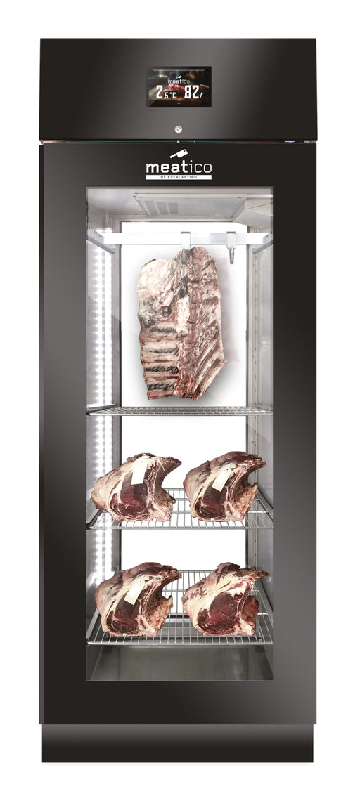 Everlasting DAE0702 - Meatico Panorama Dry Age Meat Cabinet, 1 Door, Glass Front & Back