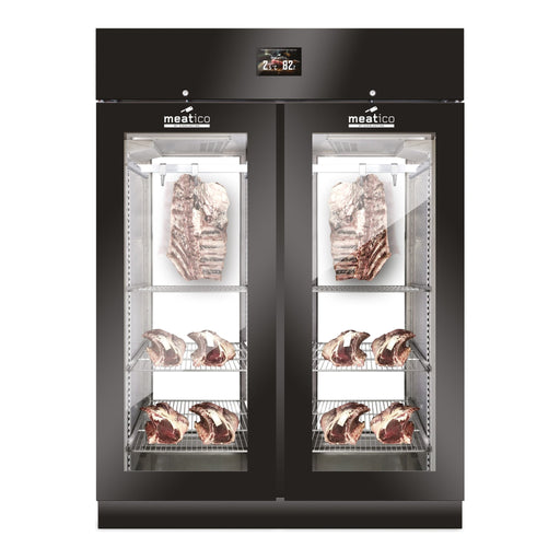 Everlasting DAE1502 - Meatico Panorama Dry Age Meat Cabinet, 2 Doors, Glass Front & Back