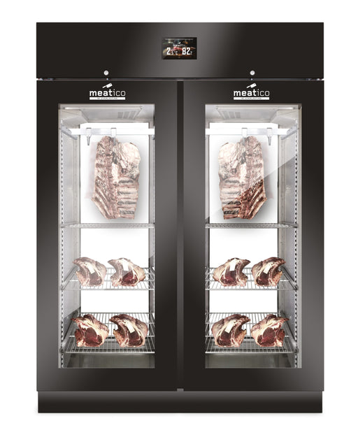 Everlasting DAE1502 - Meatico Panorama Dry Age Meat Cabinet, 2 Doors, Glass Front & Back