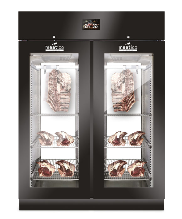 Everlasting DAE1502 - Meatico Panorama Dry Age Meat Cabinet, 2 Doors, Glass Front & Back