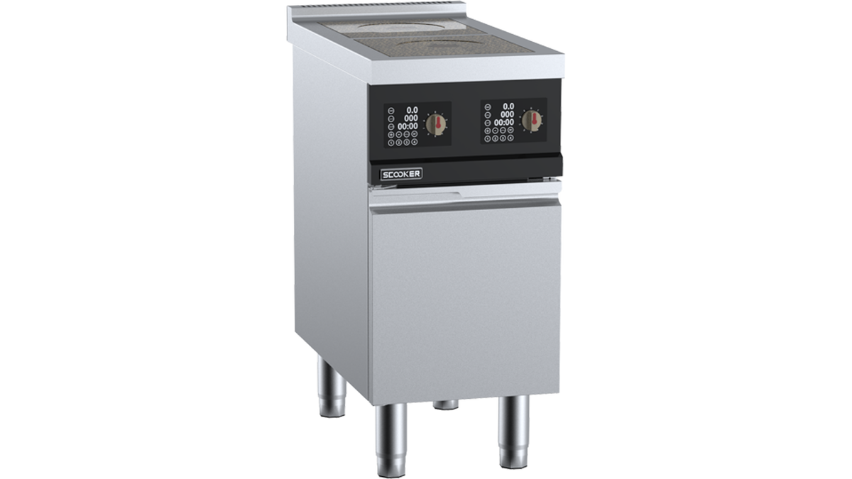SCooker DLGB2N-C4D8 - 400mm 2 Zone Infrared Electric Cooktop 4.8kW