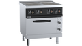 SCooker DLGBJ4N-C14D6 - 800mm 4 Zone Infrared Electric Range with Oven 14.6kW