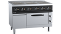 SCooker DLGBJ6N-C19D4 - 1200mm 6 Zone Infrared Electric Range with Oven 19.4kW