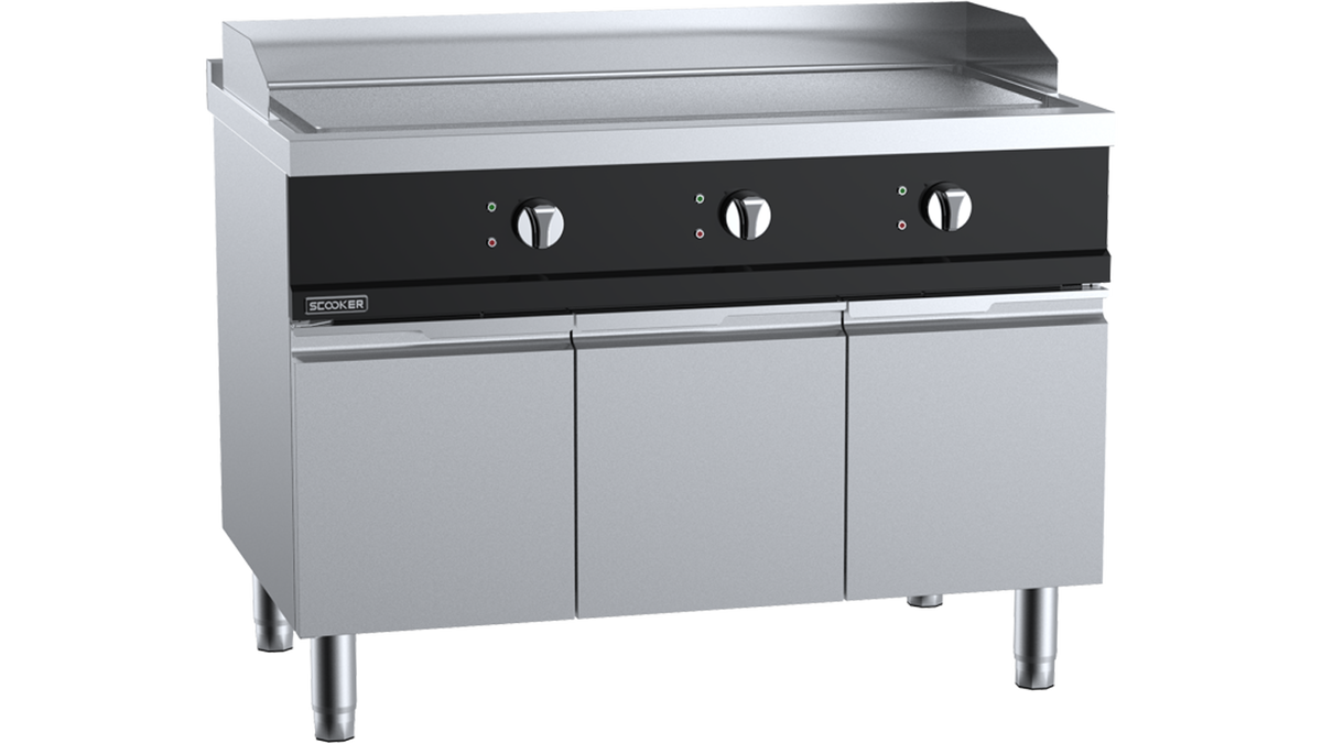 SCooker DLPP12N-C13D5 - 1200mm Electric Smooth Griddle 13.5kW