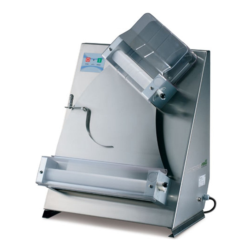Mecnosud DRM0040 - Dough Roller, 400mm Angled Rollers, 80-400g Portions