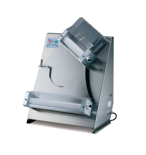 Mecnosud DRM0040 - Dough Roller, 400mm Angled Rollers, 80-400g Portions