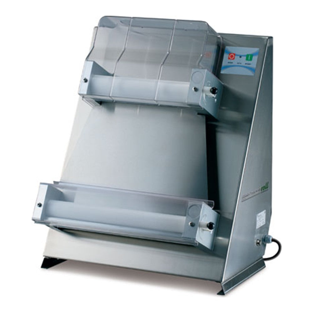 Mecnosud DRM1040 - Dough Roller, 400mm Parallel Rollers, 100-700g Portions