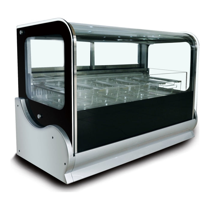 Anvil DSI0540 - Countertop Ice Cream Display 1200mm, 5 x 1/3 GN Pans
