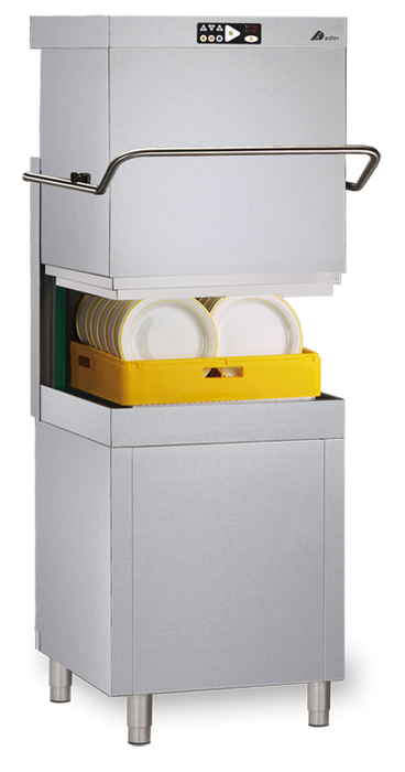 Adler DWA2120 - Topline TOP1200 Pass Through Dishwasher, 4 Cycles, 500 x 500 Racks