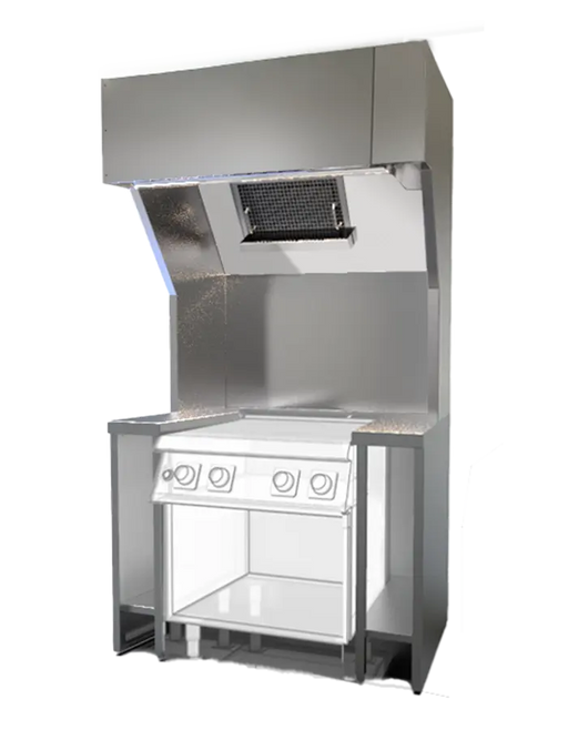 Envirovent EcoVent Pro-P1 - Ventless Exhaust Hood System 1300mm