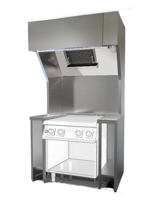 Envirovent EcoVent Pro-P1 - Ventless Exhaust Hood System 1300mm