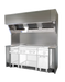 Envirovent EcoVent Pro-P - Ventless Exhaust Hood System 2100mm