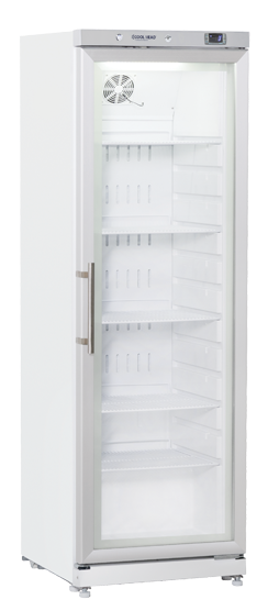Anvil FBCG2400 - Upright Fridge, Glass Door 400L