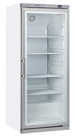Anvil FBCG2600 - Upright Fridge, Glass Door 600L