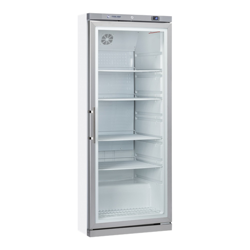 Anvil FBCG2600 - Upright Fridge, Glass Door 600L