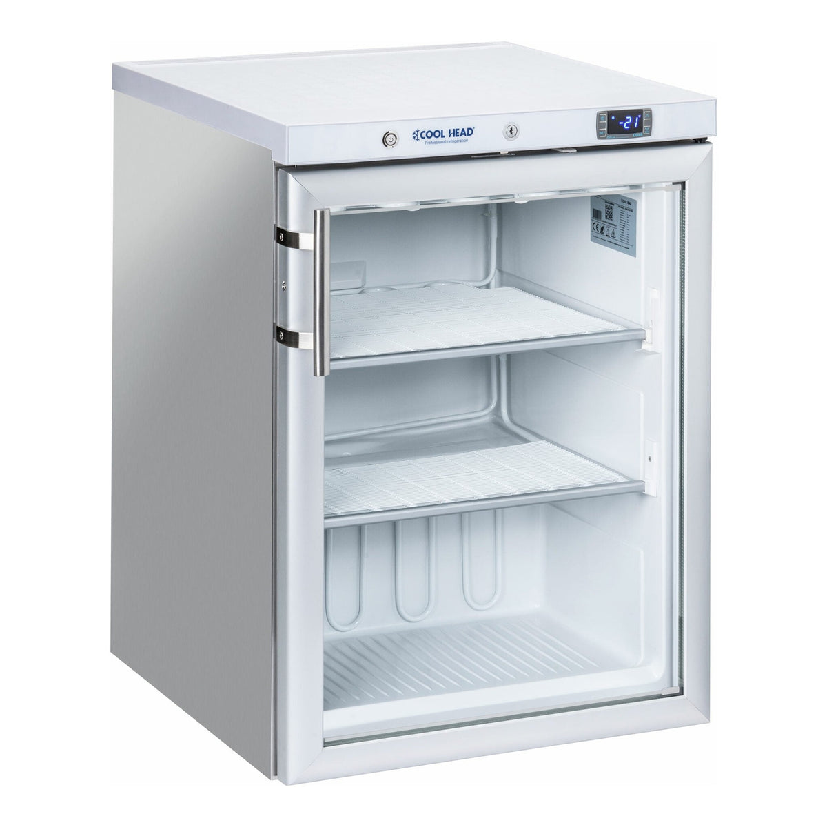 Anvil FBFG2204 - Underbench Freezer, Glass Door 598mm