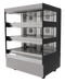 Flexeserve NUE-FZ60R3S51 - Zone Rear Feed Heated Display, 3 Tier Floor Standing, 600mm