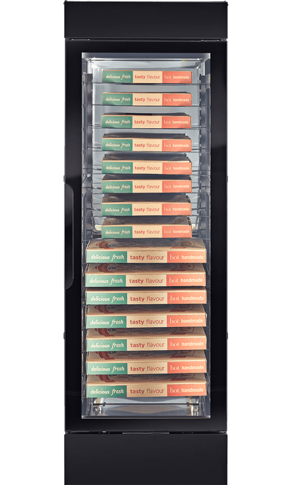 Flexeserve NUE-FH60R-GB / NUE-FH60L-GB - Hub Heated Holding Cabinet, Single Glass Door