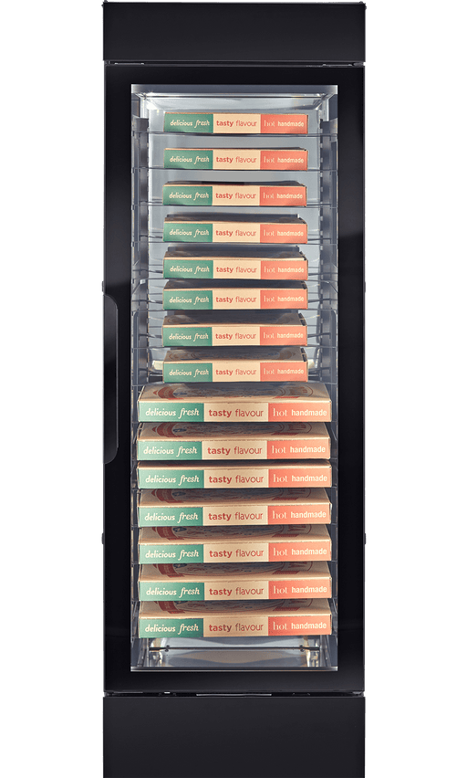 Flexeserve NUE-FH60R-GB / NUE-FH60L-GB - Hub Heated Holding Cabinet, Single Glass Door