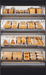 Flexeserve NUE-FXZNA10S4SQ - Zone Heated Display, 4 Tier Floor Standing, Square, 975mm