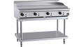 B+S Black GRP-12 - 1200mm Gas Grill Plate on Stand