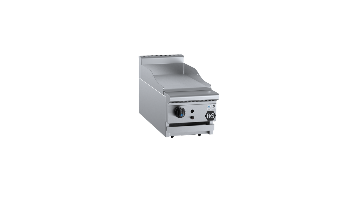 B+S Black GRP-3BM - 300mm Gas Grill Plate Bench Mounted