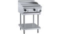 B+S Black GRP-6 - 600mm Gas Grill Plate on Stand