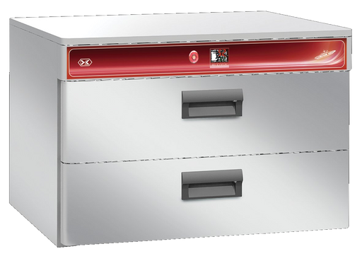 Selcyus HHD0002E - Heated Holding Drawers, 2 Drawer, GN 1/1
