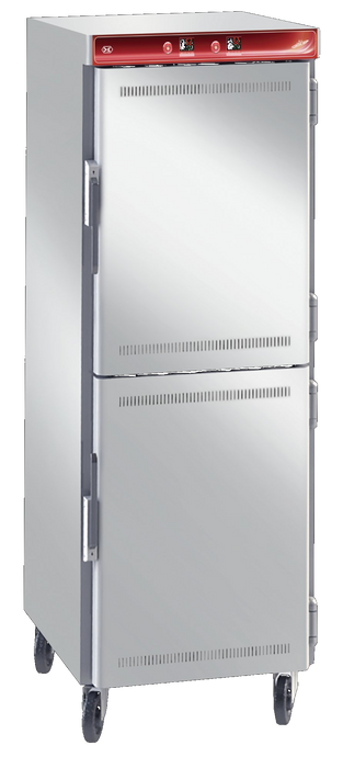 Selcyus HHS22E16X - Dual Compartment Heated Holding Cabinet, 2 x 16 GN 1/1