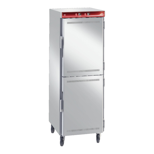Selcyus HHS22E16X - Dual Compartment Heated Holding Cabinet, 2 x 16 GN 1/1