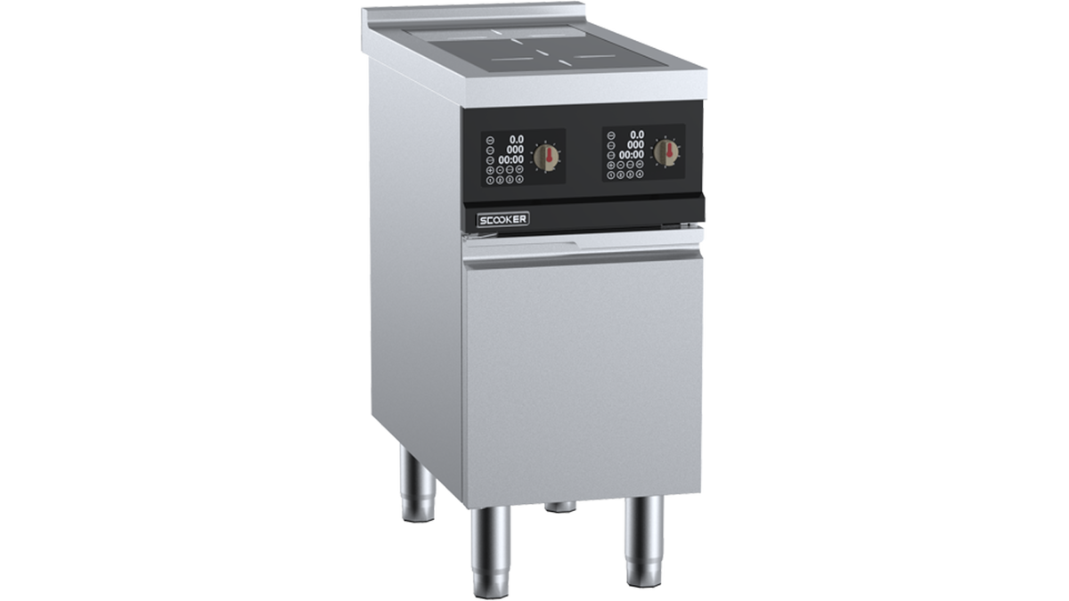 SCooker HLBZ2N-C7 - 400mm 2 Zone Induction Cooktop 7kW