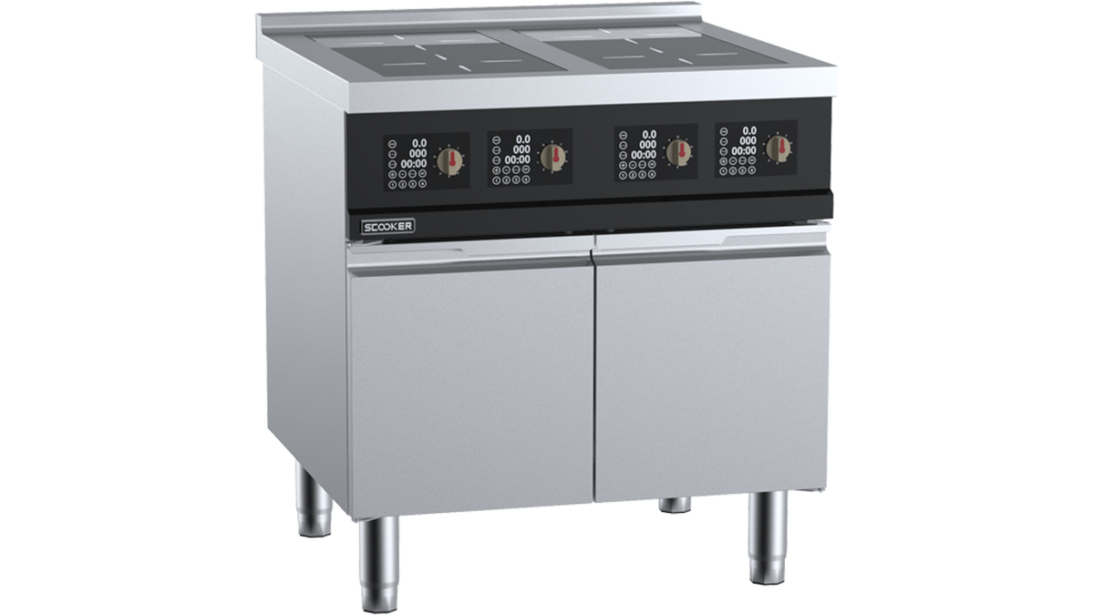 SCooker HLBZ4N-C14 - 800mm 4 Zone Induction Cooktop 14kW