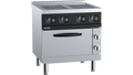 SCooker HLBZJ4N-C19 - 800mm 4 Zone Induction Range with Oven 19kW
