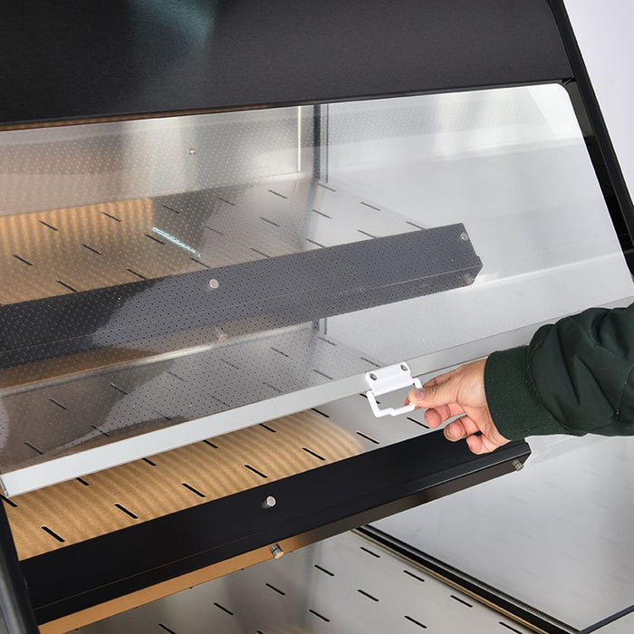Bromic HOSVM900 - Open Hot Display Semi Vertical, 900mm
